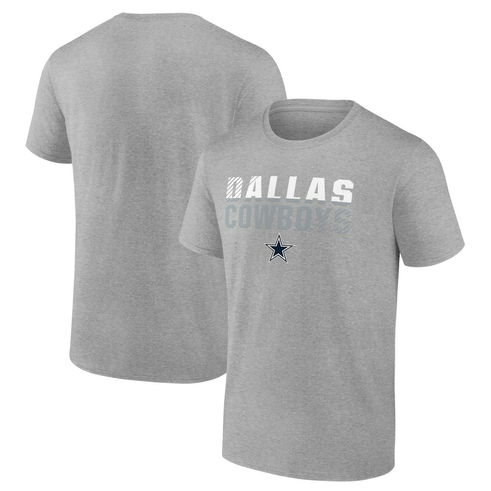 Dallas Cowboys Team Fade Out T-Shirt - Heathered Gray T-shirts