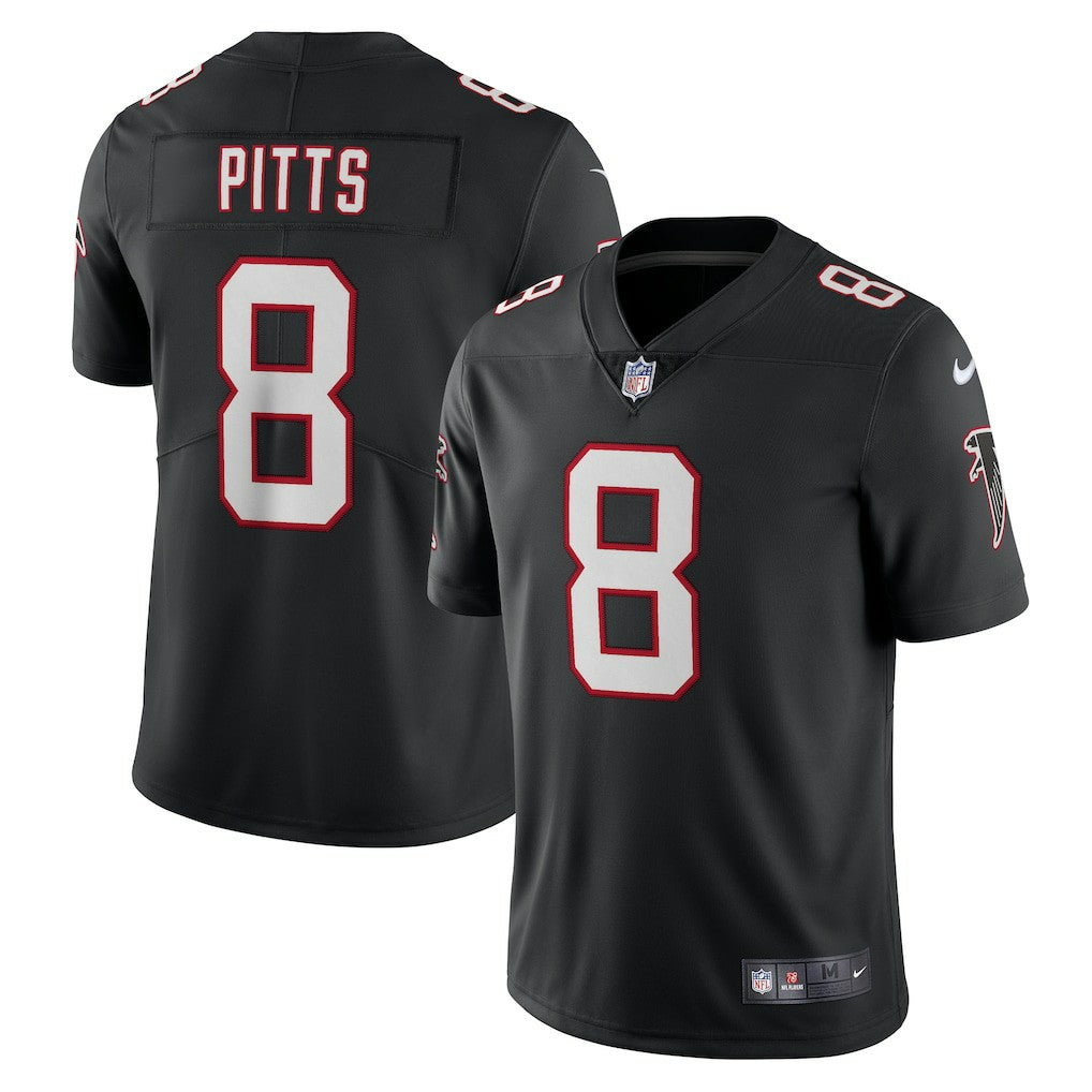 Kyle Pitts Atlanta Falcons Alternate Vapor Limited Jersey - Black Jerseys