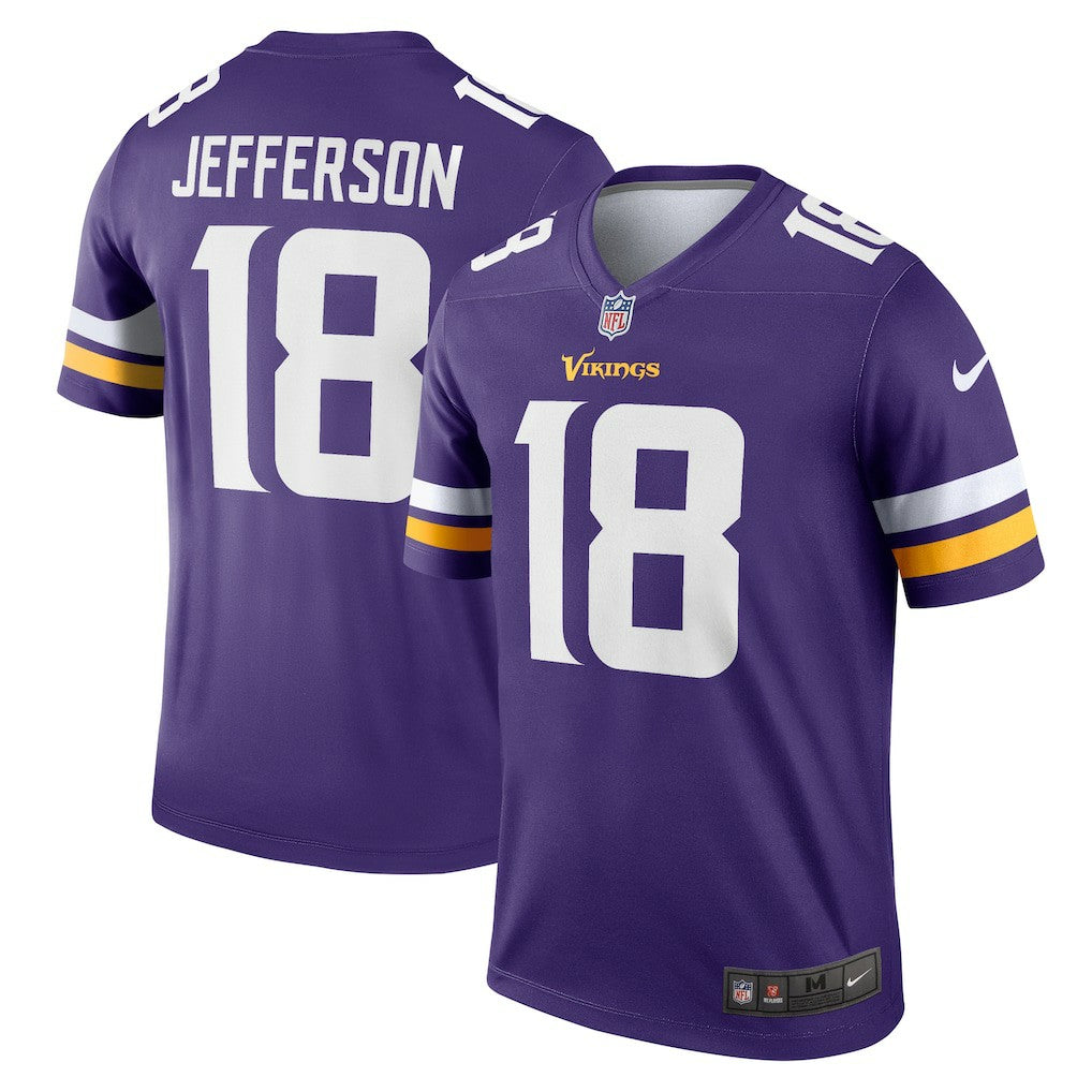 Justin Jefferson Minnesota Vikings Legend Player Performance Top - Purple Tops