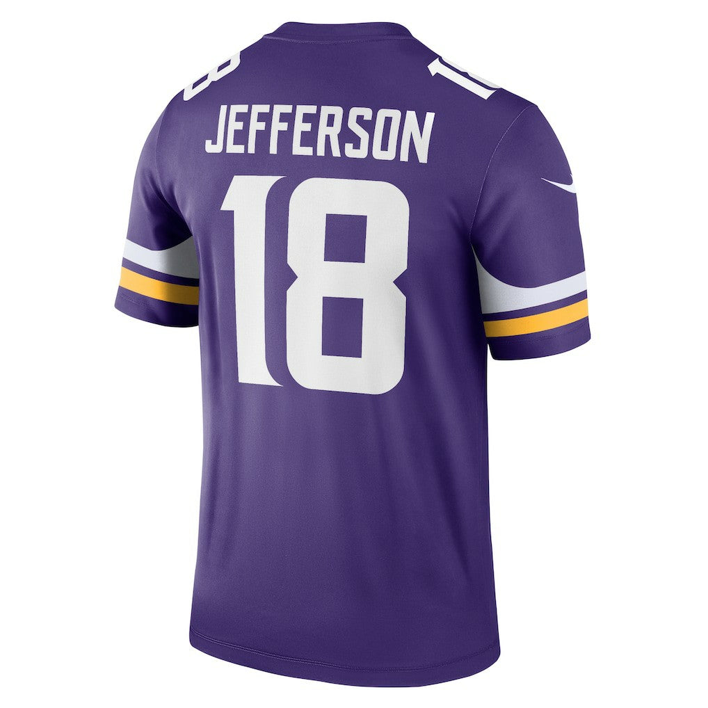 Justin Jefferson Minnesota Vikings Legend Player Performance Top - Purple Tops