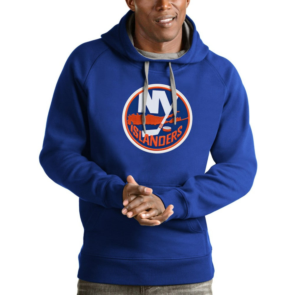 New York Islanders Antigua Logo Victory Pullover Hoodie - Royal | US 4572023