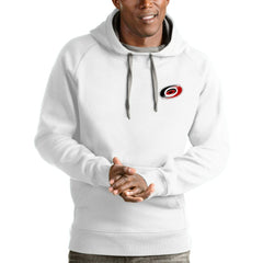 Carolina Hurricanes Antigua Victory Pullover Hoodie - White | US 4572144