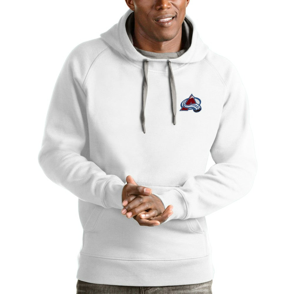 Colorado Avalanche Antigua Victory Pullover Hoodie - White | US 4572154
