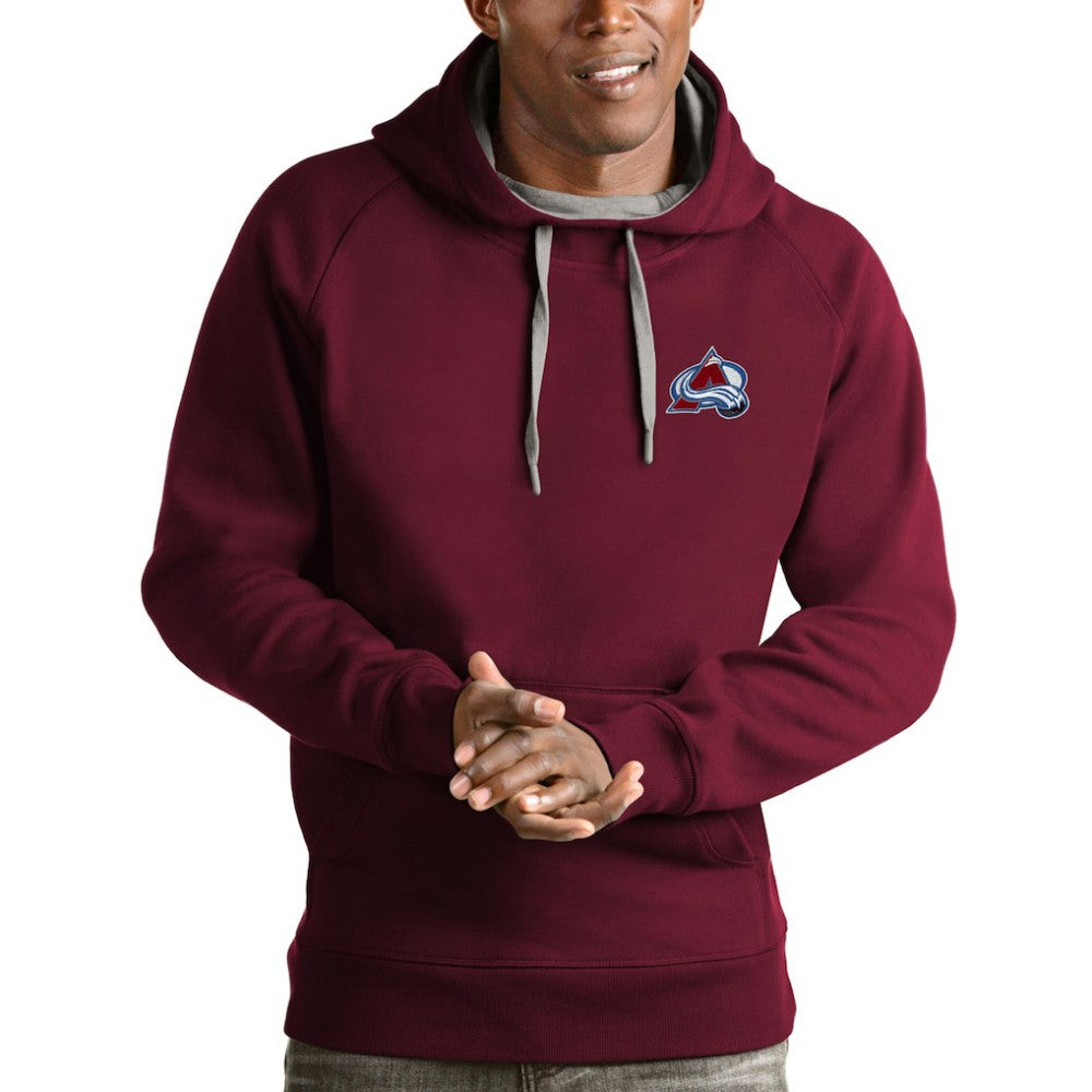 Colorado Avalanche Antigua Victory Pullover Hoodie - Burgundy | US 4572159