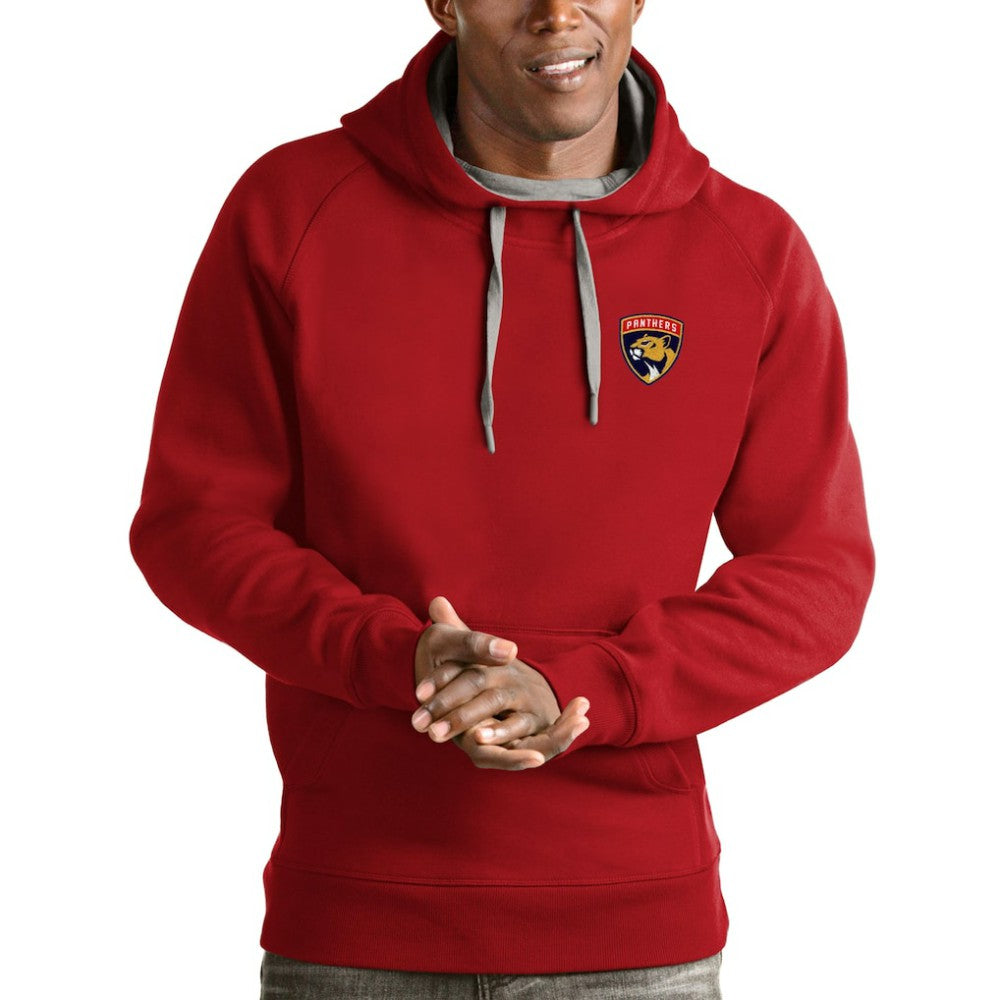 Florida Panthers Antigua Team Victory Pullover Hoodie - Red | US 4572188