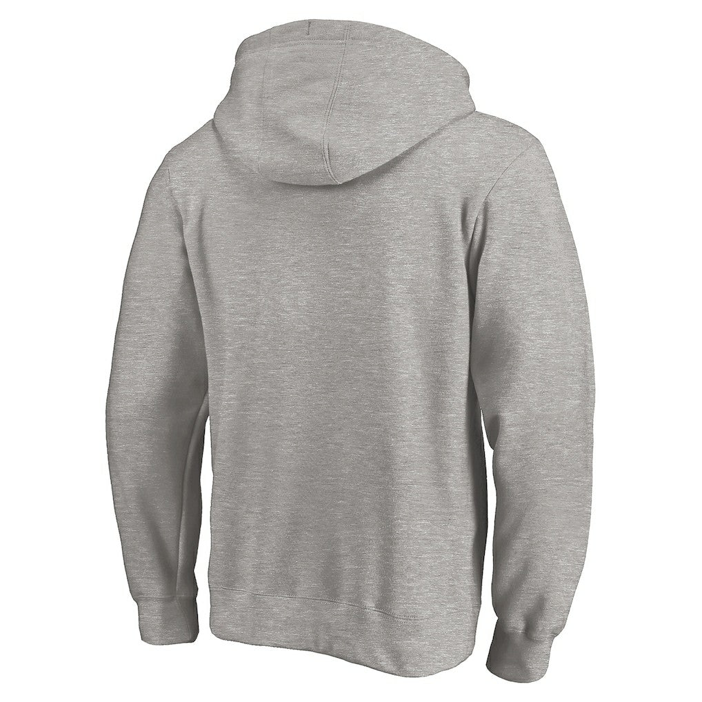 Dallas Cowboys Primary Logo Fitted Pullover Hoodie - Heather Gray Hoodies
