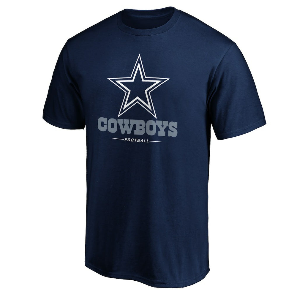 Dallas Cowboys Team Lockup T-Shirt - Navy T-shirts