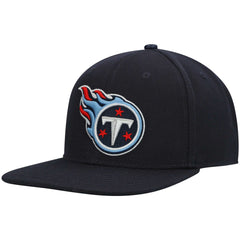Tennessee Titans Pro Standard Logo II Snapback Hat - Navy Hats