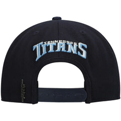 Tennessee Titans Pro Standard Logo II Snapback Hat - Navy Hats