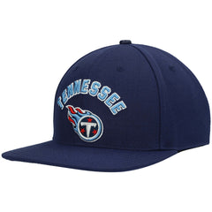 Tennessee Titans Pro Standard Stacked Snapback Hat - Navy Hats