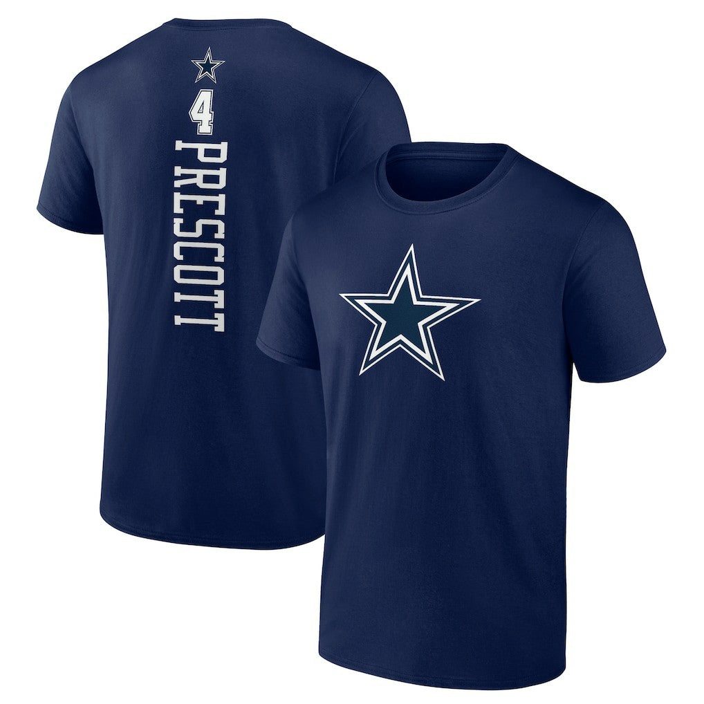 Dak Prescott Dallas Cowboys Playmaker T-Shirt - Navy T-shirts