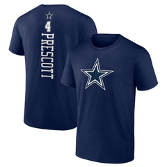 Dak Prescott Dallas Cowboys Playmaker T-Shirt - Navy T-shirts
