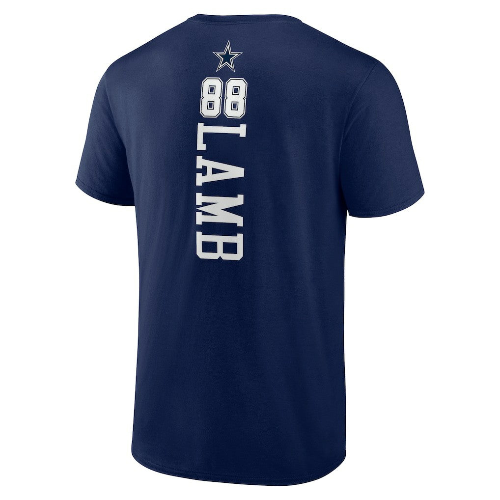 CeeDee Lamb Dallas Cowboys Playmaker T-Shirt - Navy T-shirts