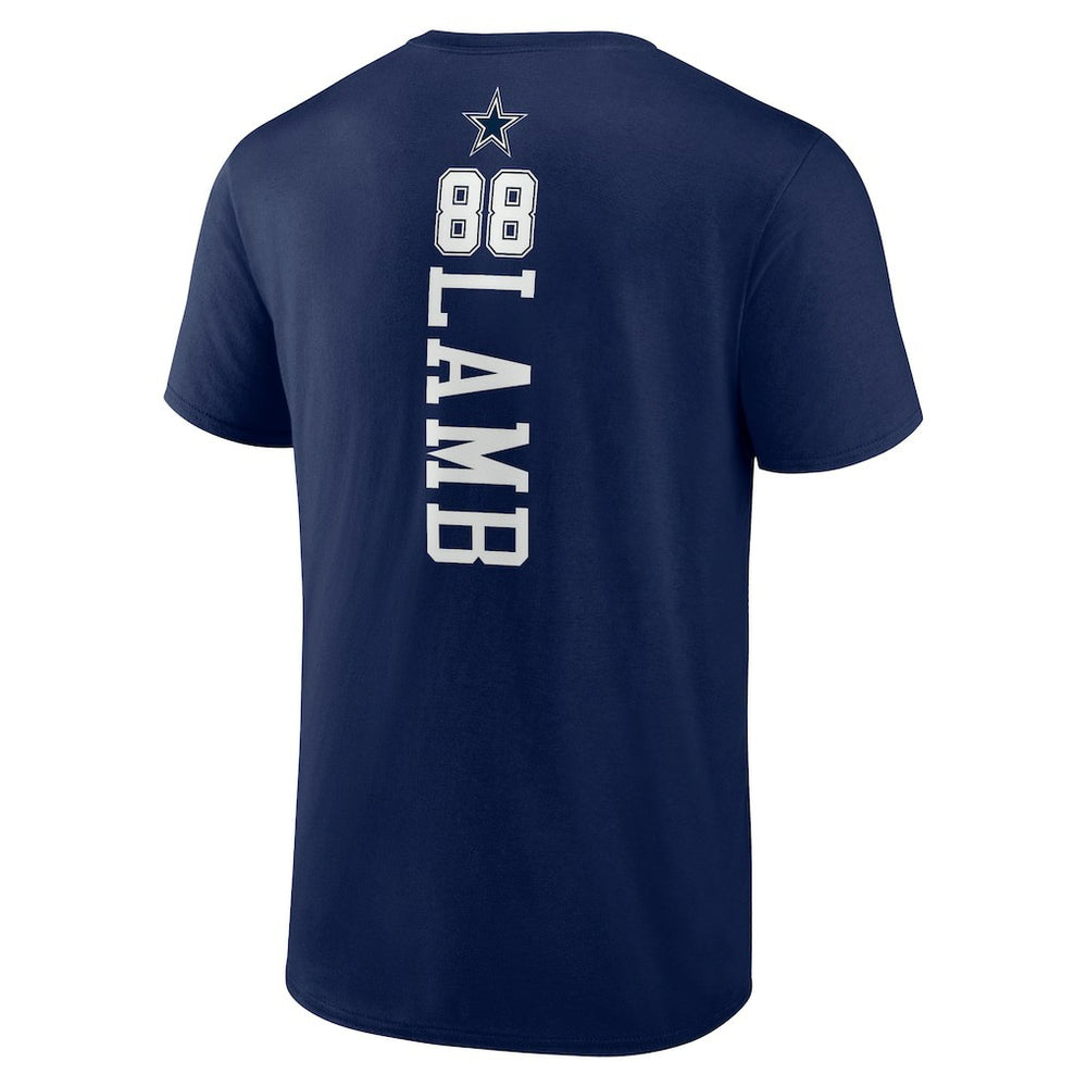 CeeDee Lamb Dallas Cowboys Playmaker T-Shirt - Navy T-shirts
