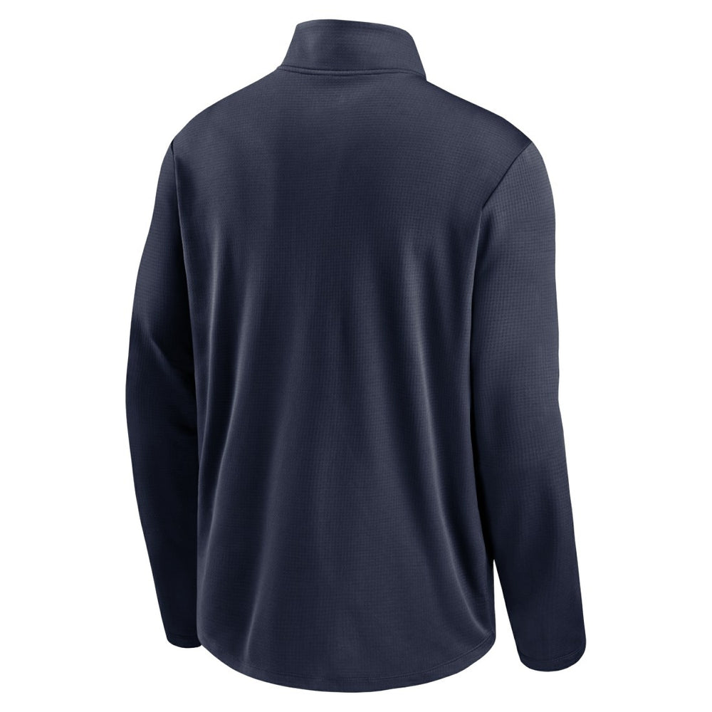 Tennessee Titans Logo Pacer Performance Half-Zip Jacket - Navy Jackets