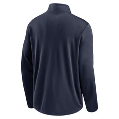 Tennessee Titans Logo Pacer Performance Half-Zip Jacket - Navy Jackets