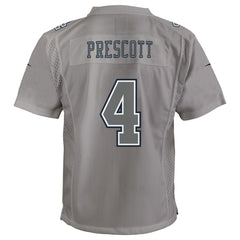 Dak Prescott Dallas Cowboys Youth Atmosphere Game Jersey - Gray Jerseys