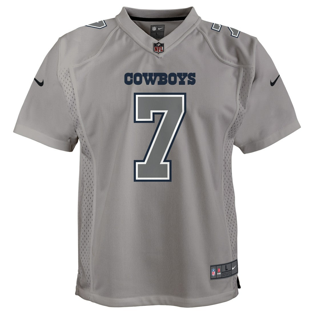 Trevon Diggs Dallas Cowboys Youth Atmosphere Game Jersey - Gray Jerseys