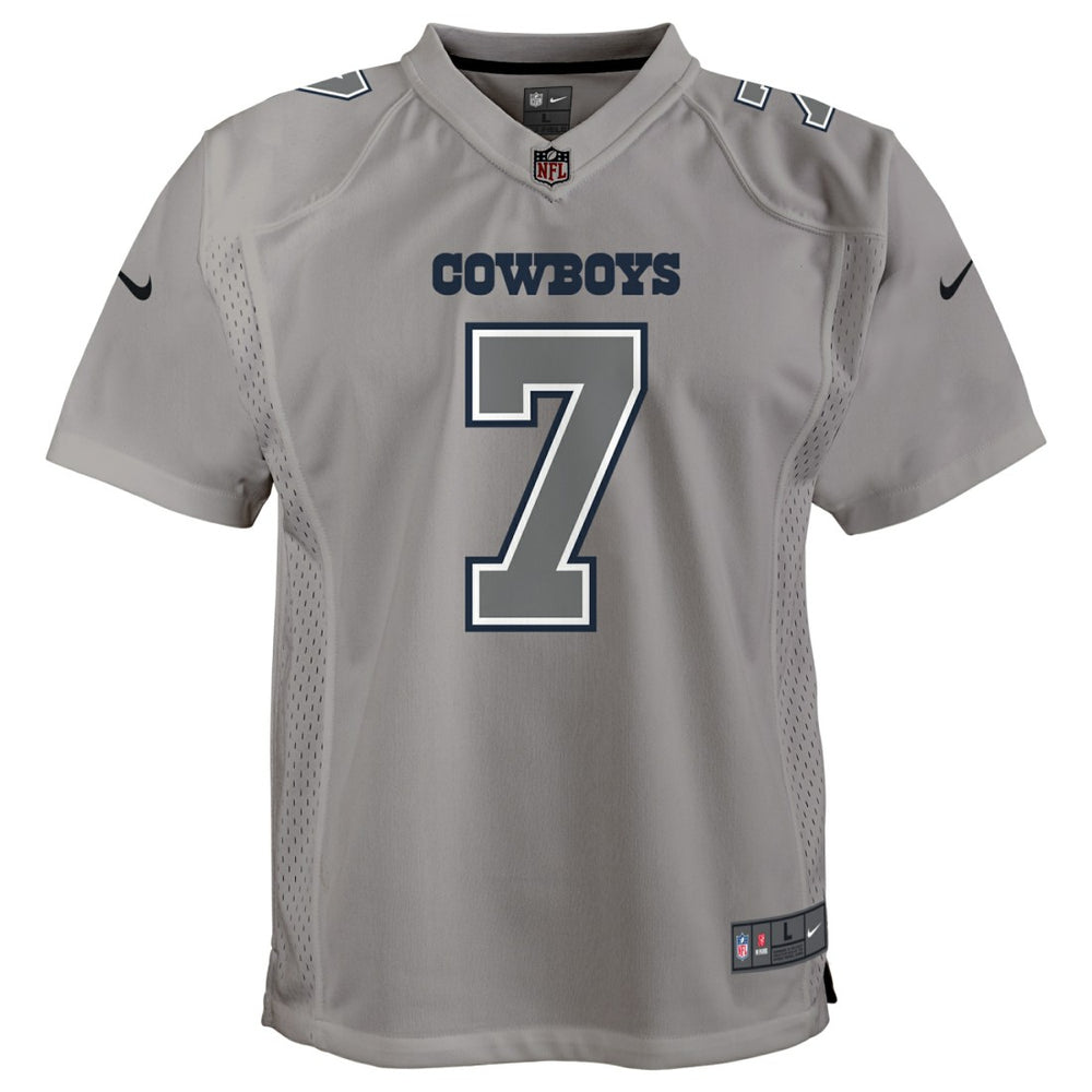 Trevon Diggs Dallas Cowboys Youth Atmosphere Game Jersey - Gray Jerseys