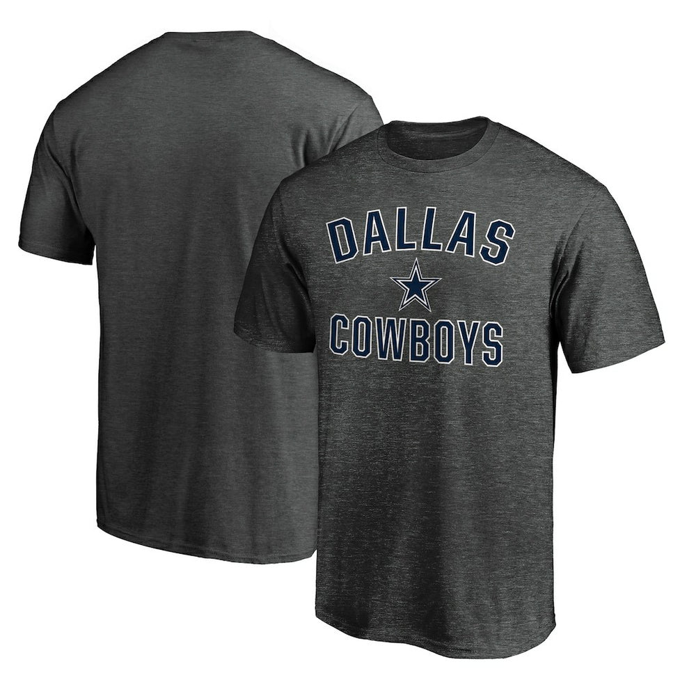 Dallas Cowboys Victory Arch T-Shirt - Heather Charcoal T-shirts