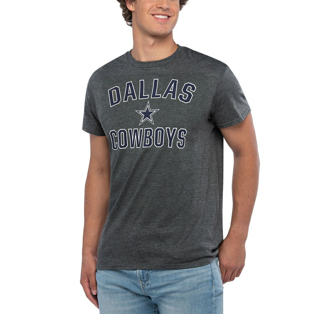 Dallas Cowboys Victory Arch T-Shirt - Heather Charcoal T-shirts