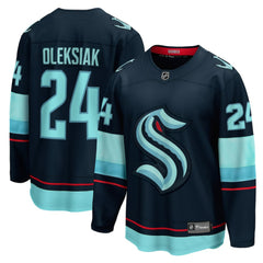 Jamie Oleksiak Seattle Kraken Fanatics Home Breakaway Player Jersey - Deep Sea Blue | US 4581878