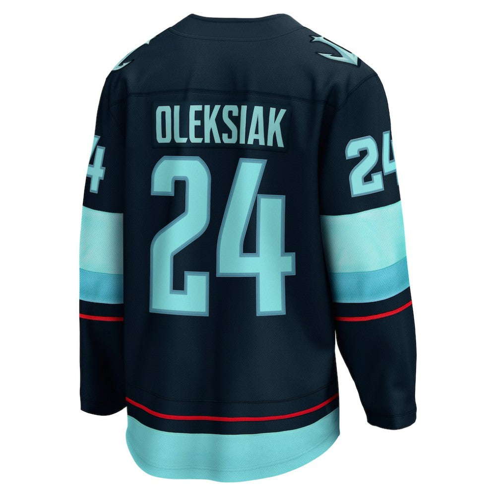 Jamie Oleksiak Seattle Kraken Fanatics Home Breakaway Player Jersey - Deep Sea Blue | US 4581878