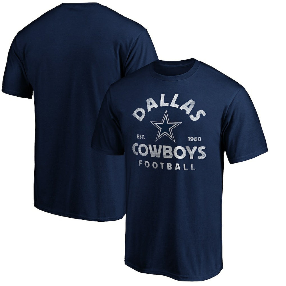 Dallas Cowboys Vintage Arch T-Shirt - Navy T-shirts