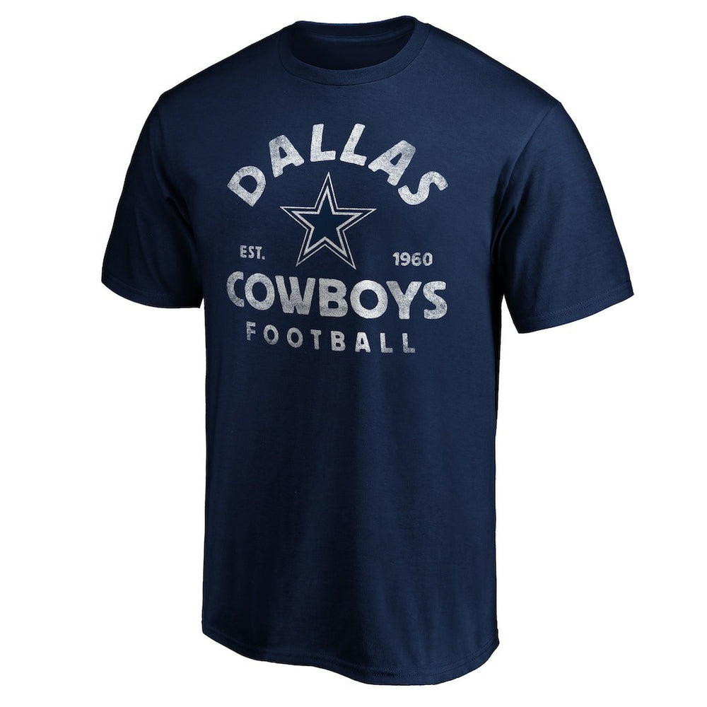 Dallas Cowboys Vintage Arch T-Shirt - Navy T-shirts