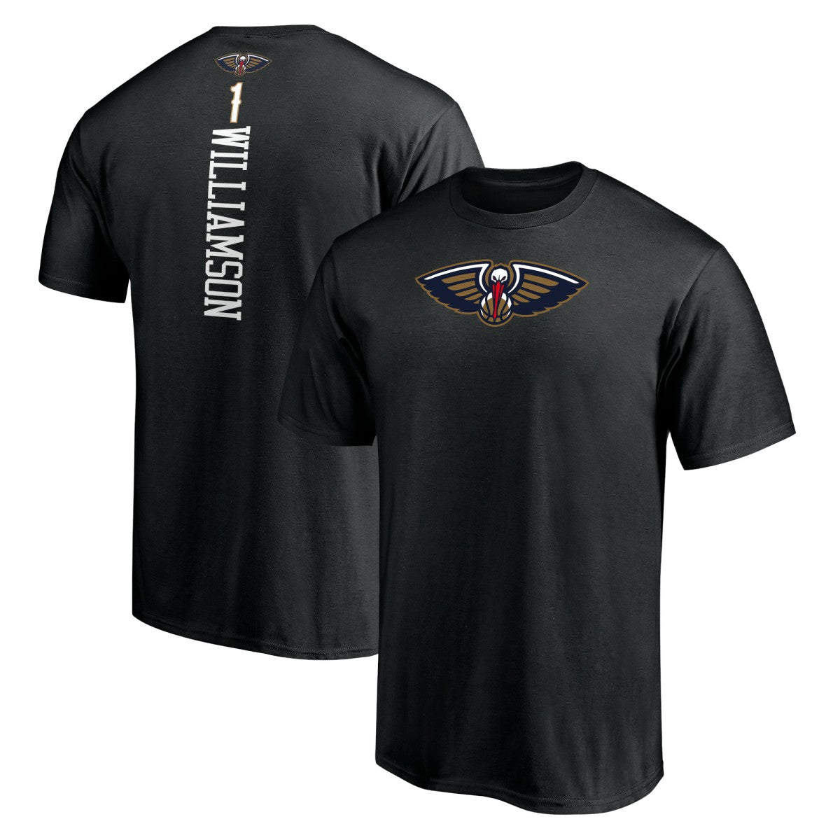 Zion Williamson New Orleans Pelicans Playmaker Name & Number T-Shirt Black