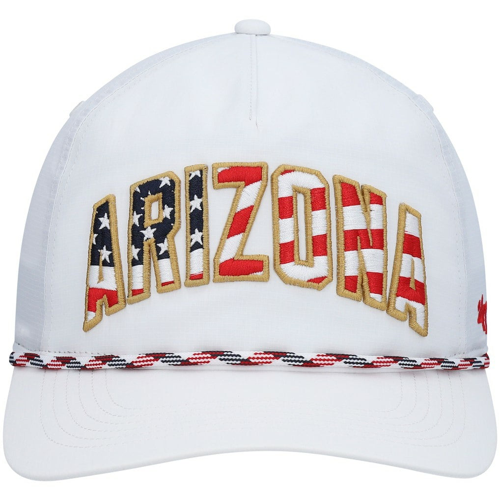 Arizona Cardinals '47 Hitch Stars and Stripes Trucker Adjustable Hat - White Hats