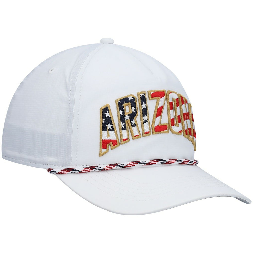 Arizona Cardinals '47 Hitch Stars and Stripes Trucker Adjustable Hat - White Hats