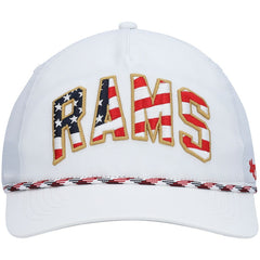 Los Angeles Rams '47 Hitch Stars and Stripes Trucker Adjustable Hat - White Hats