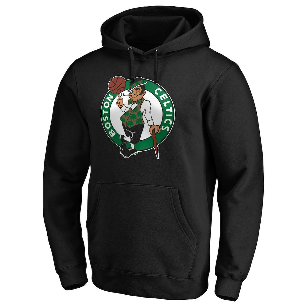 Jaylen Brown Boston Celtics Playmaker Name & Number Pullover Hoodie Black