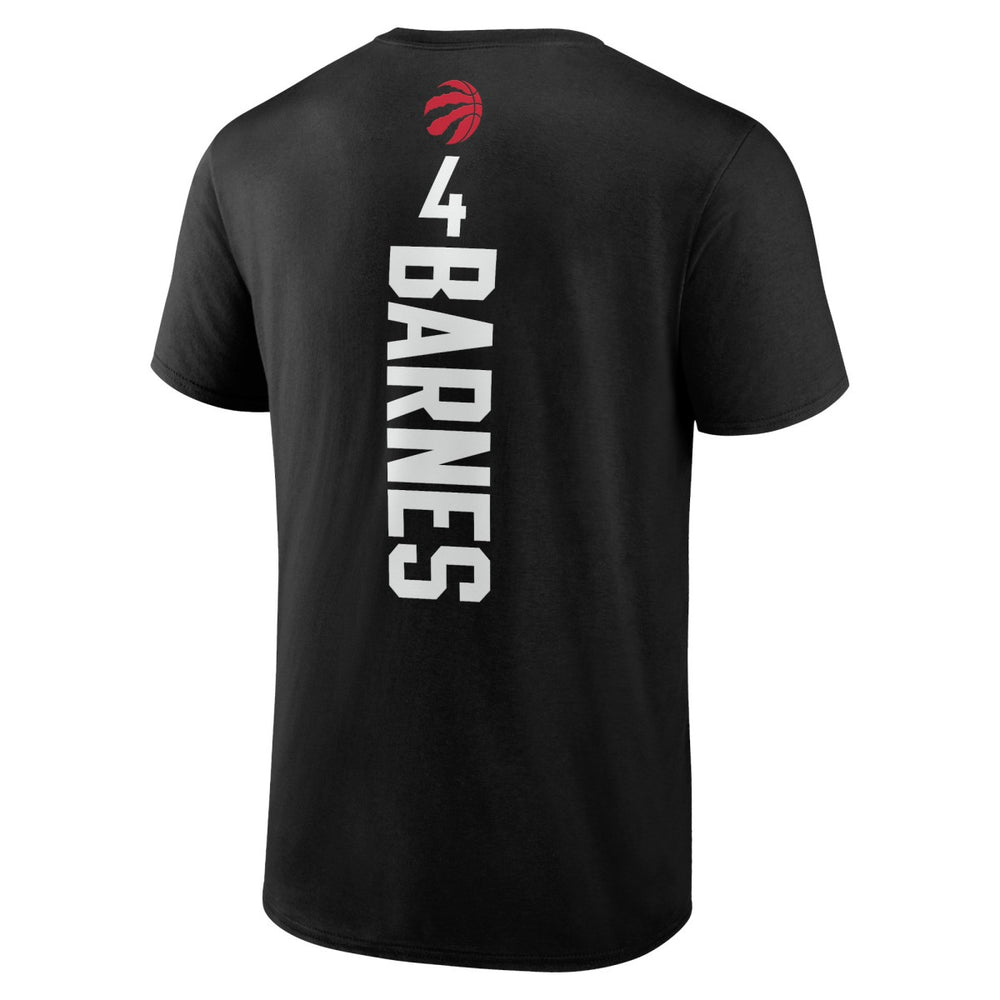 Scottie Barnes Toronto Raptors Playmaker Name & Number T-Shirt Black