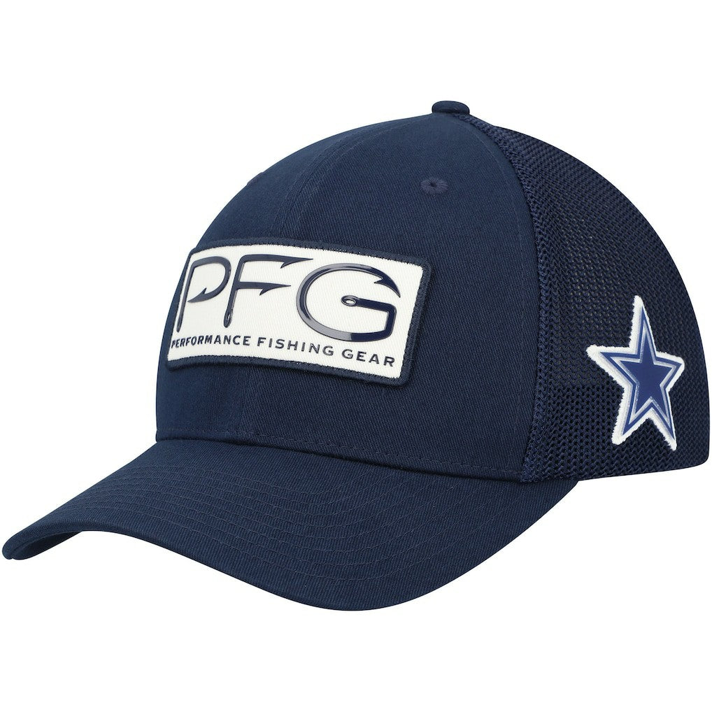 Dallas Cowboys Mesh Hooks Flex Hat - Navy Hats