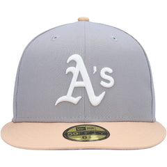 Athletics New Era 1987 MLB All-Star Game Purple Undervisor 59FIFTY Fitted Hat - Gray/Peach Hats