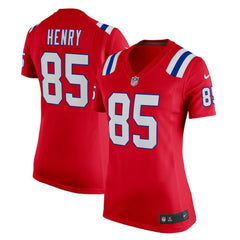 Hunter Henry New England Patriots Women's Team Game Jersey - Red Jerseys