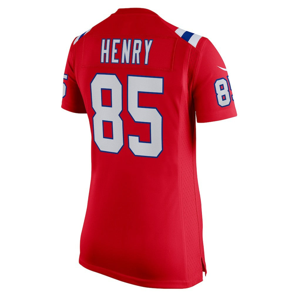 Hunter Henry New England Patriots Women's Team Game Jersey - Red Jerseys