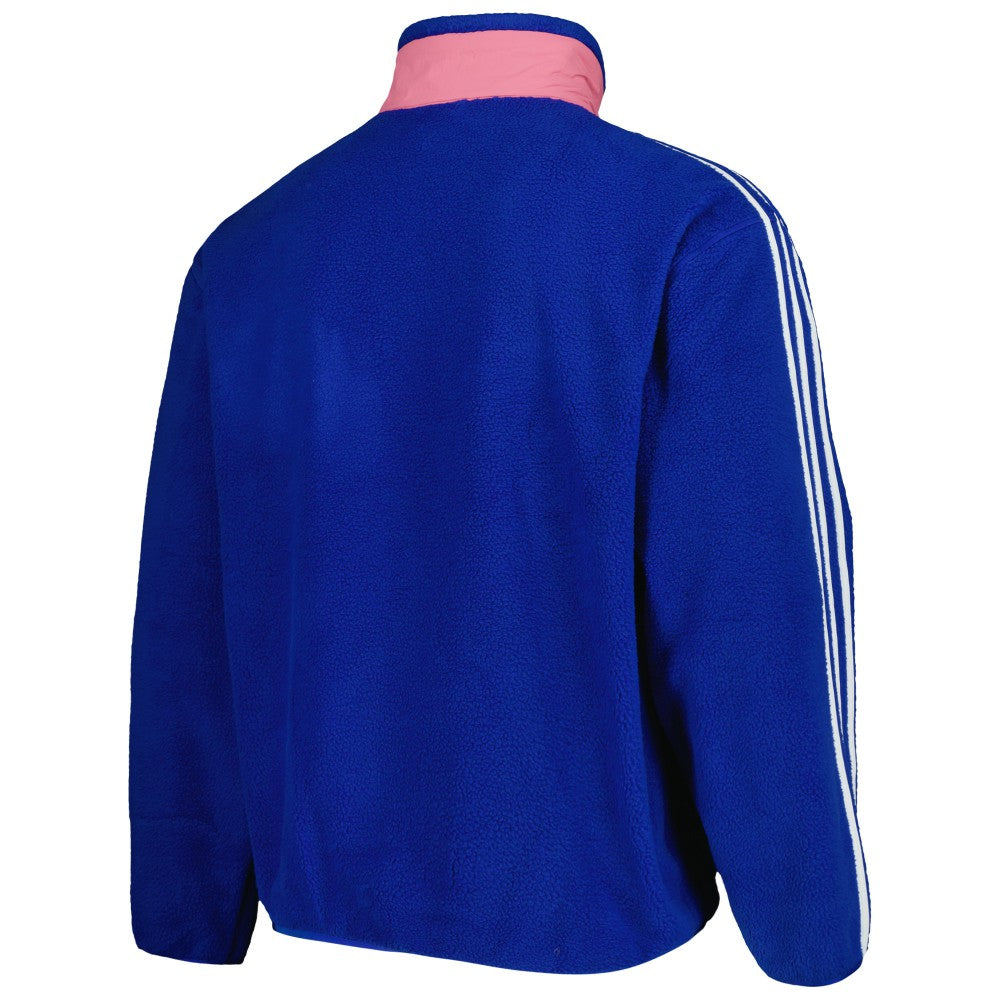 Juventus Lifestyler Fleece Full-Zip Jacket Blue - Adidas discount