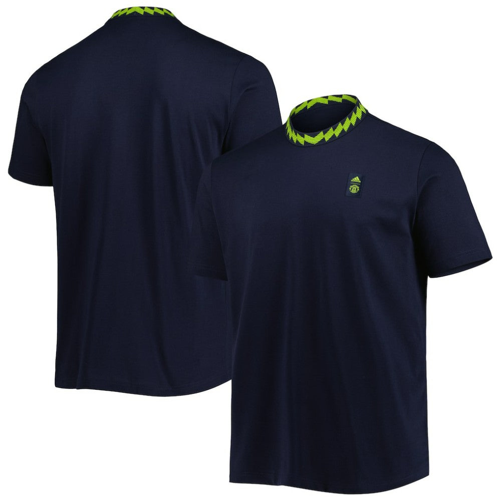 Manchester United Lifestyle T-Shirt Navy - Adidas sale