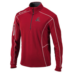 Arizona Diamondbacks Columbia Shotgun Omni-Wick Quarter-Zip Pullover Jacket - Red Jackets
