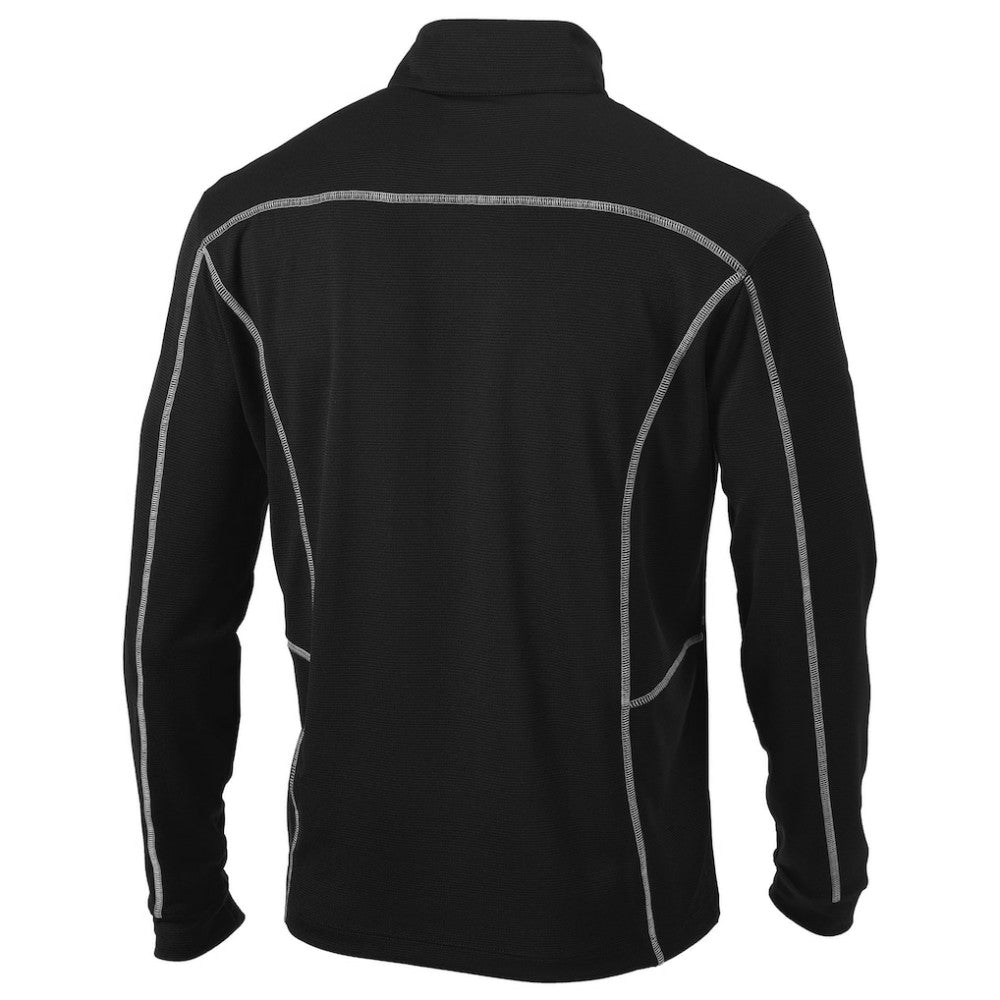 Pittsburgh Pirates Columbia Shotgun Omni-Wick Quarter-Zip Pullover Jacket - Black Jackets