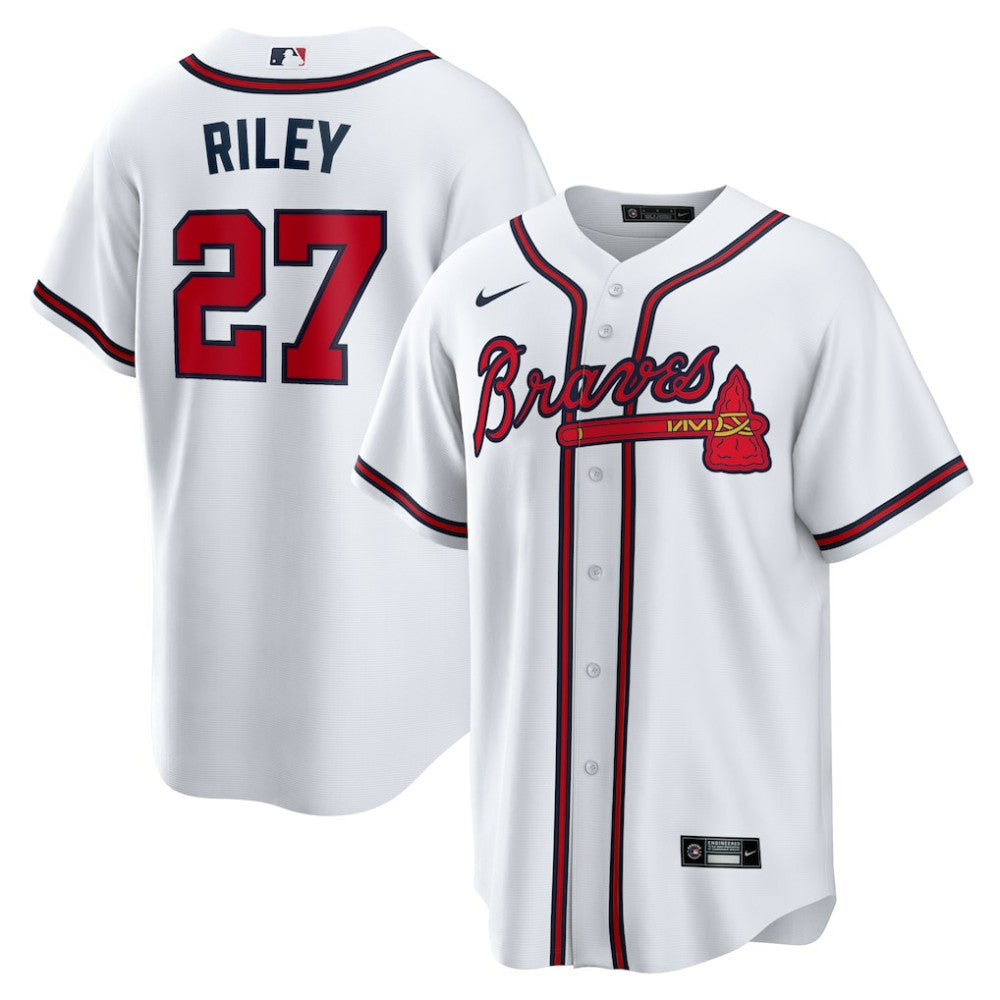 Austin Riley Atlanta Braves Nike Home Replica Player Jersey - White Jerseys