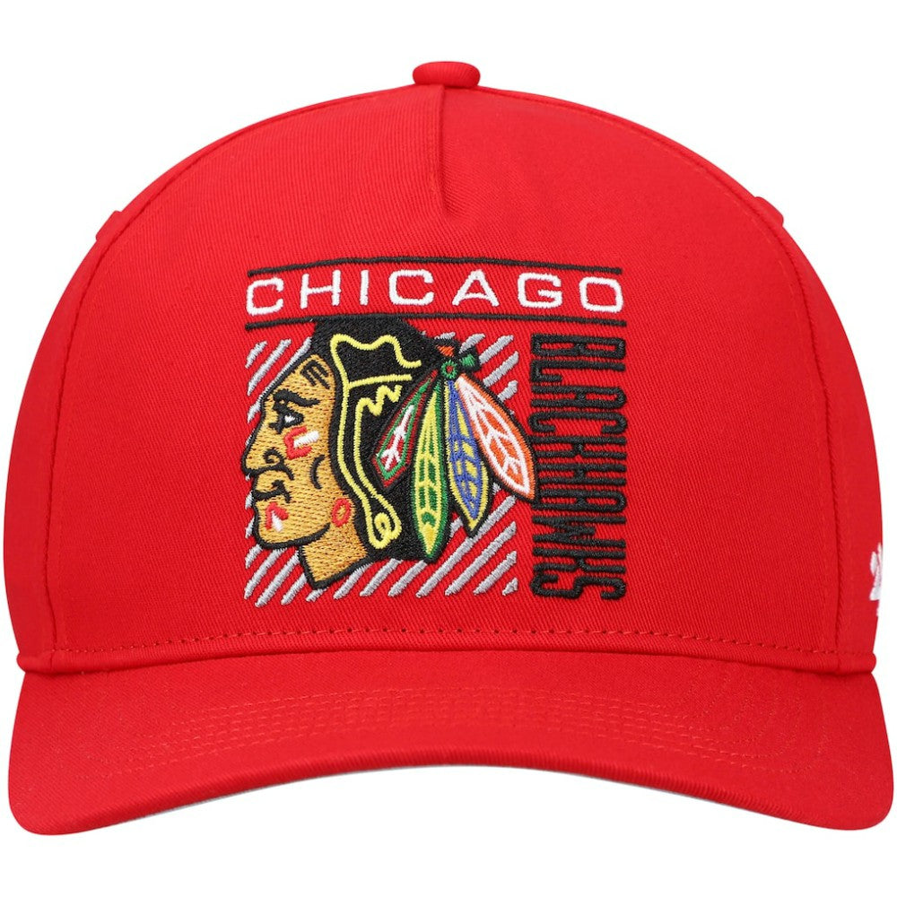 Chicago Blackhawks '47 Reflex Hitch Snapback Hat - Red | US 4605317