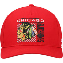 Chicago Blackhawks '47 Reflex Hitch Snapback Hat - Red | US 4605317