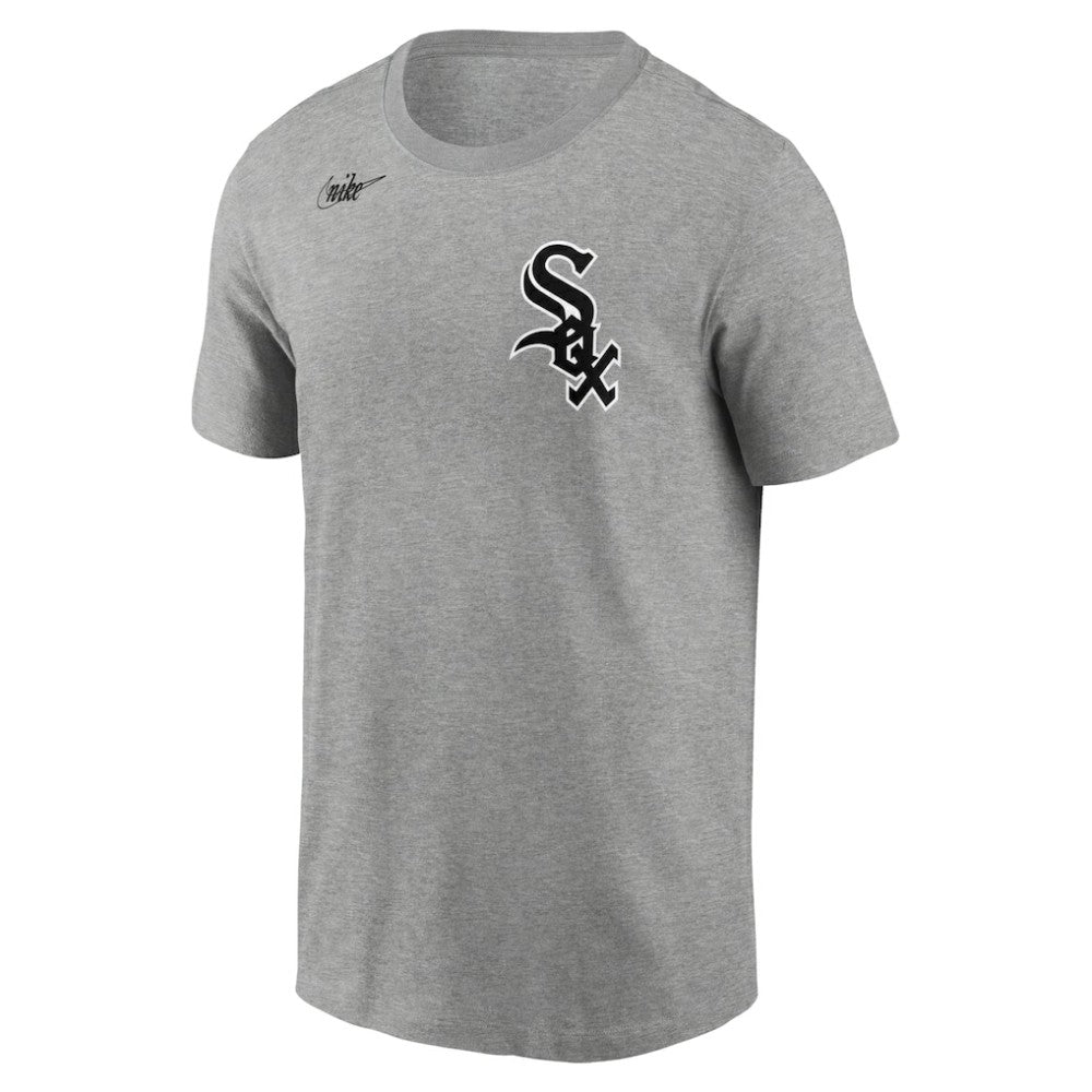 Bo Jackson Chicago White Sox Nike Cooperstown Collection Name & Number T-Shirt - Heathered Gray T-shirts
