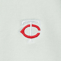 Minnesota Twins The Wild Collective Women's Two-Hit Quarter-Zip Pullover Top - Light Blue Pullover