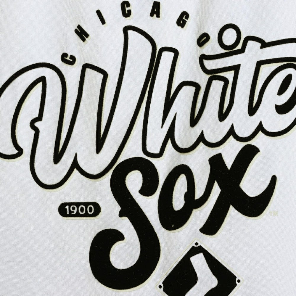 Chicago White Sox The Wild Collective Women's Open Back Twist-Tie Tank Top - White Tanks