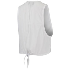 Chicago White Sox The Wild Collective Women's Open Back Twist-Tie Tank Top - White Tanks